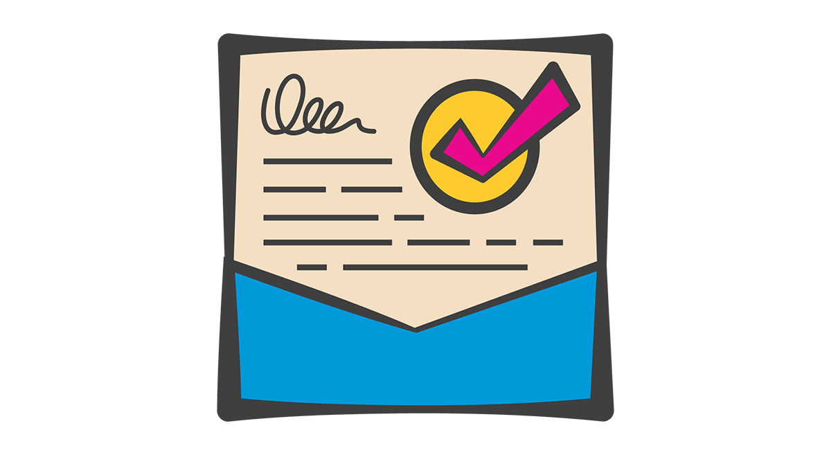 Acceptance Letter Icon