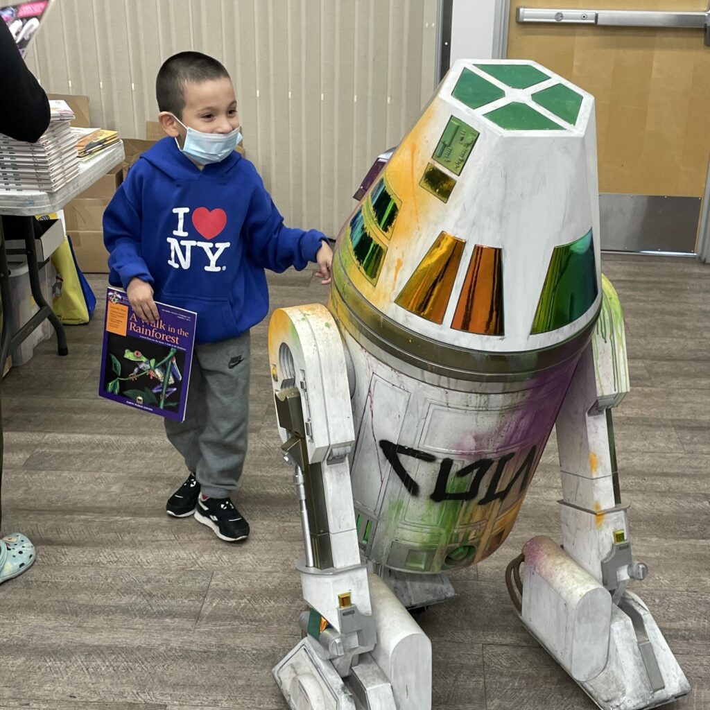 Literacy Expo droid