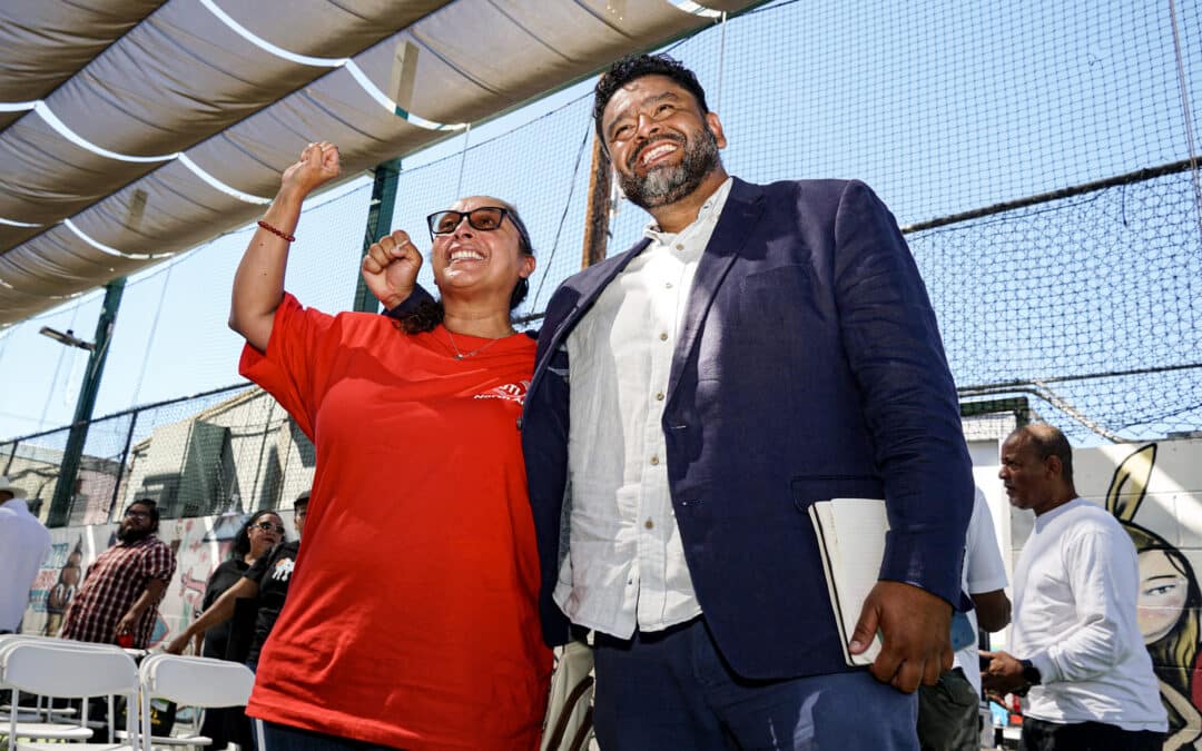 LA LOCAL – Locals brave the heat to hear LA City Council District 9 candidates lay out plans for policing, homelessness and street cleanups in South LA